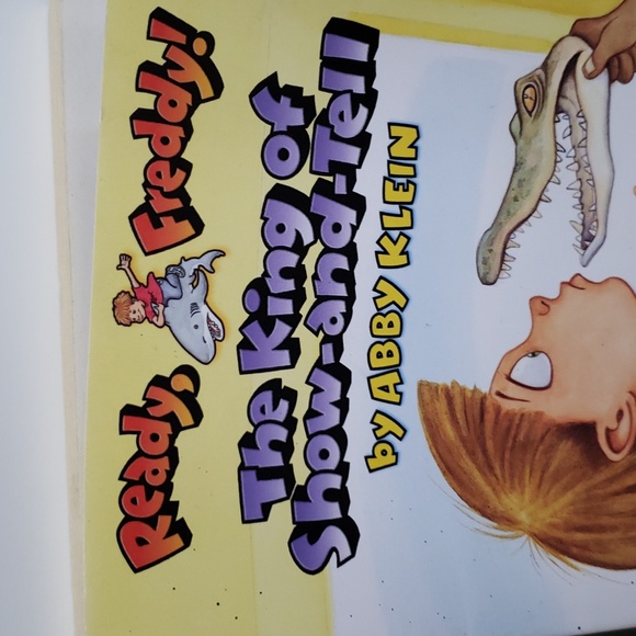 Ready Freddy 4 Books Scholastic Show & Tell, Homework Hassles Kids Reading - Picture 3 of 12